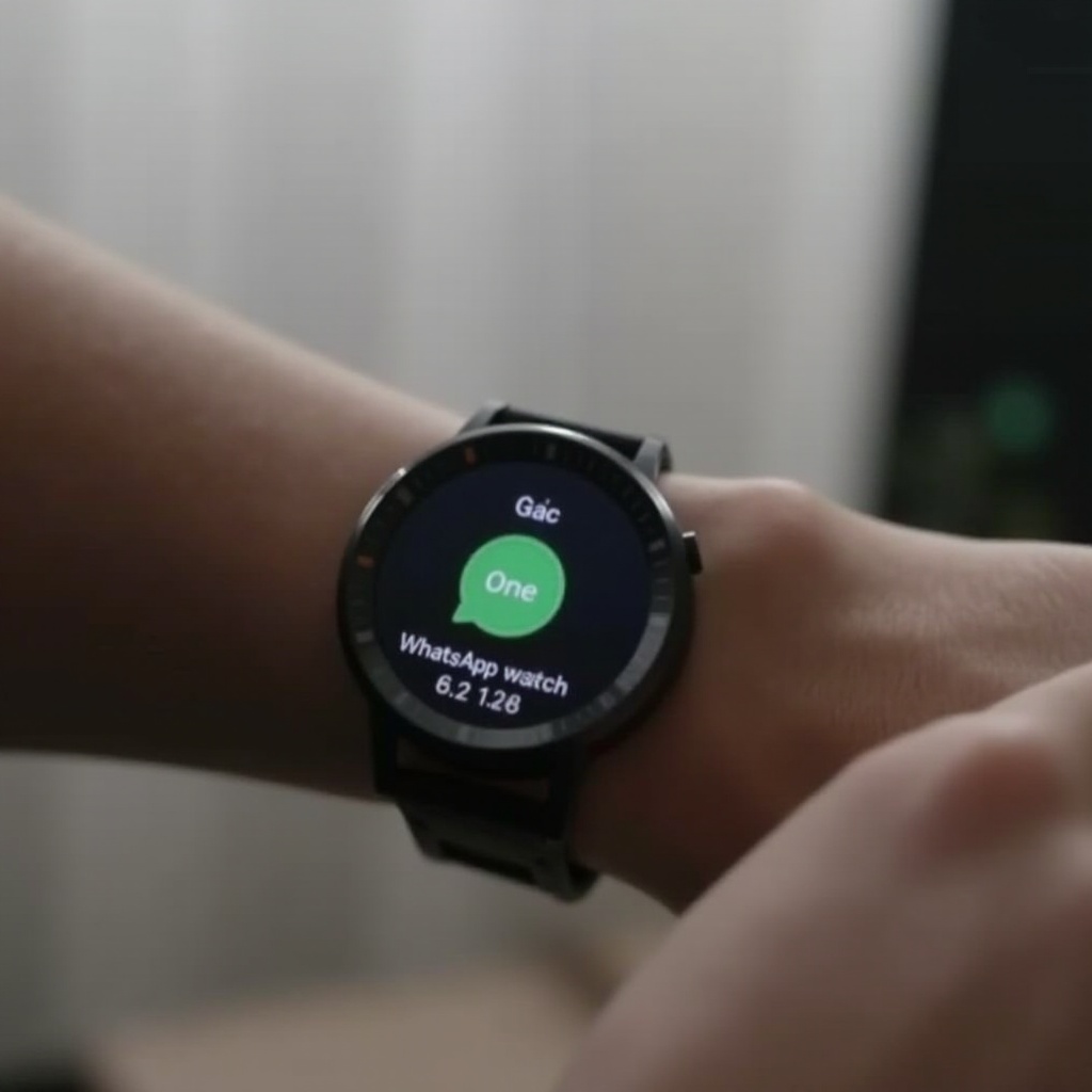 smartwatch notificaciones whatsapp