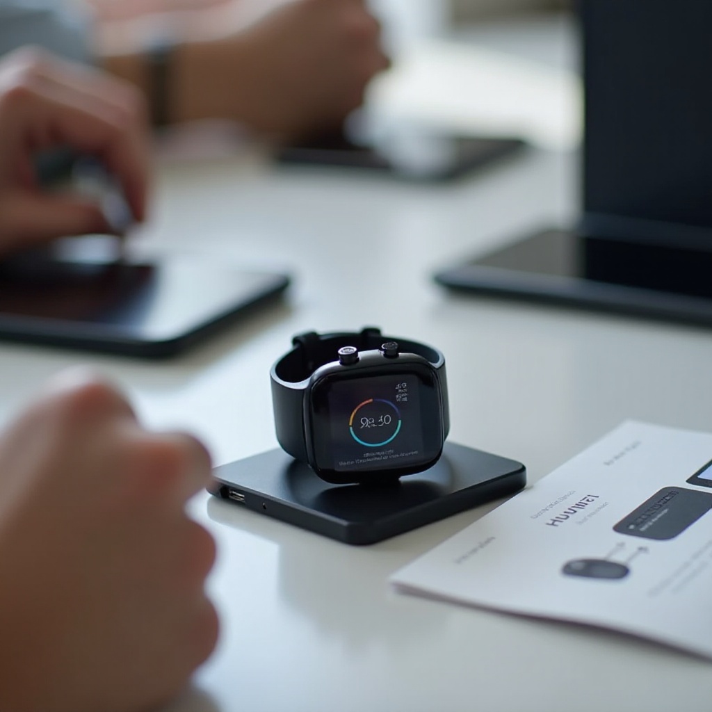 como configurar un reloj inteligente huawei