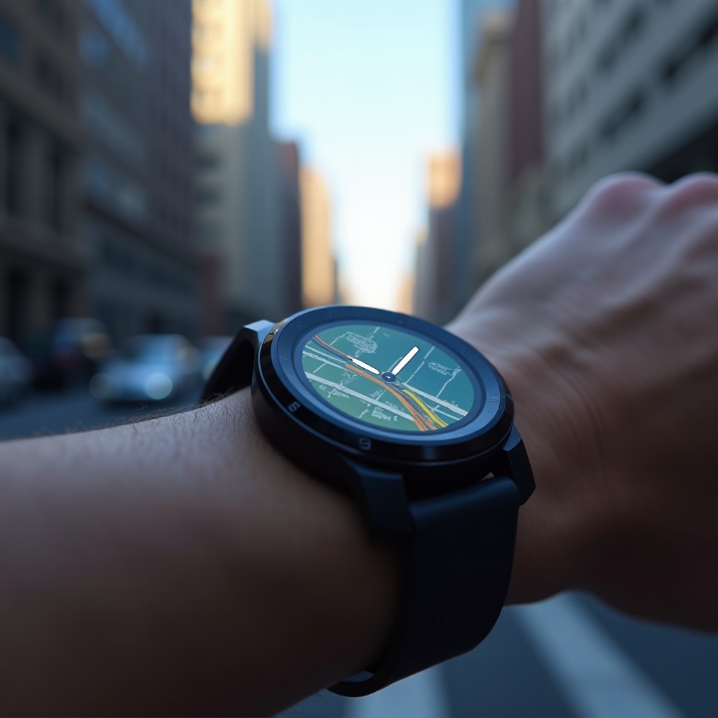 gps en reloj inteligente