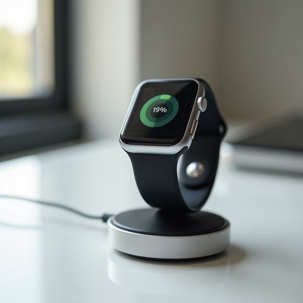 como saber si mi reloj smartwatch esta cargando