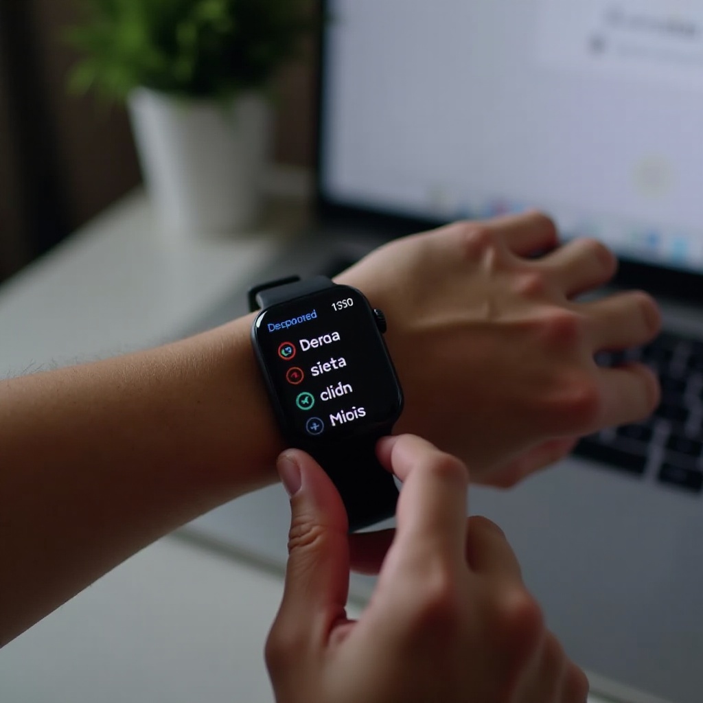 como poner un reloj inteligente en español