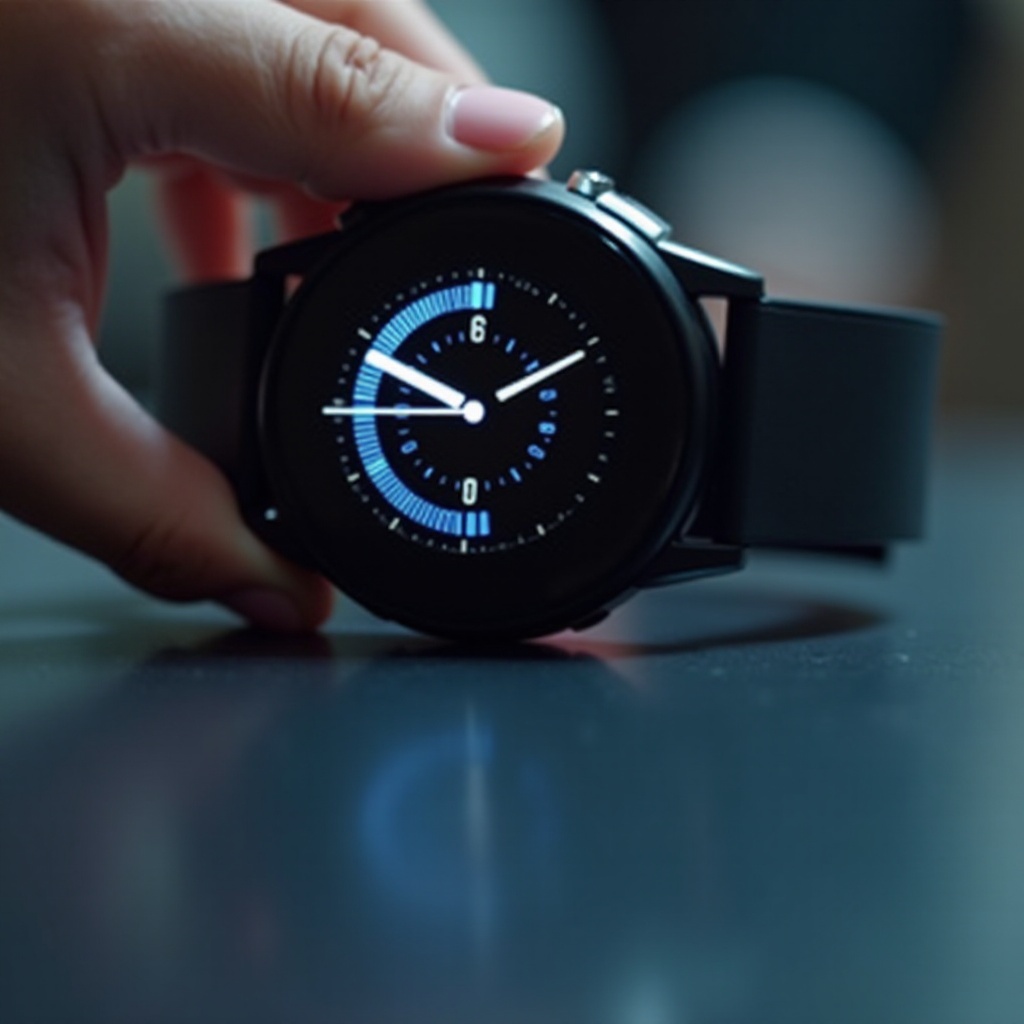 como configurar hora reloj inteligente