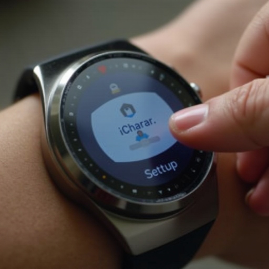 como iniciar un reloj inteligente