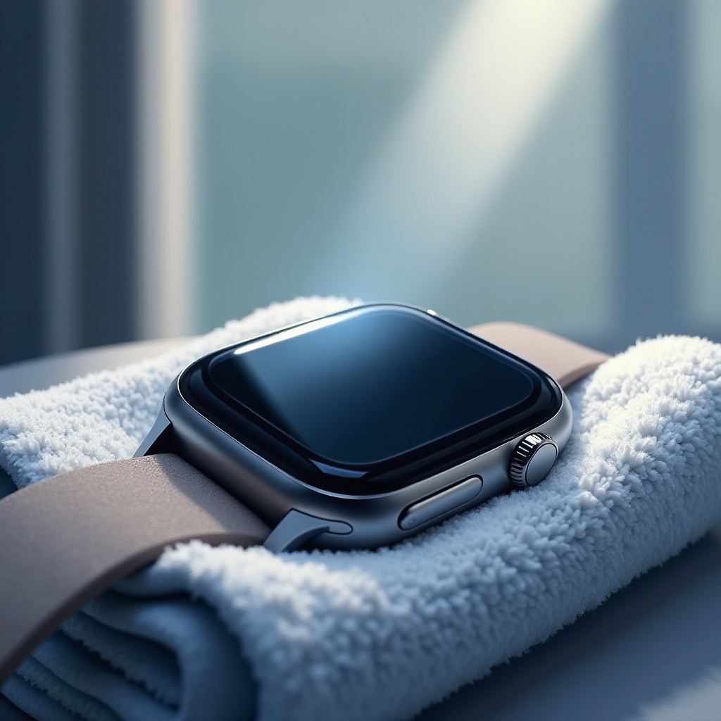 como limpiar un reloj inteligente