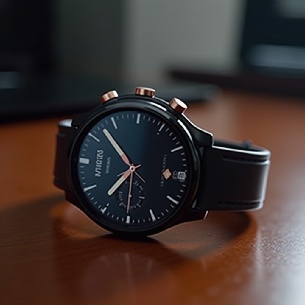 reloj inteligente hombre con nfc